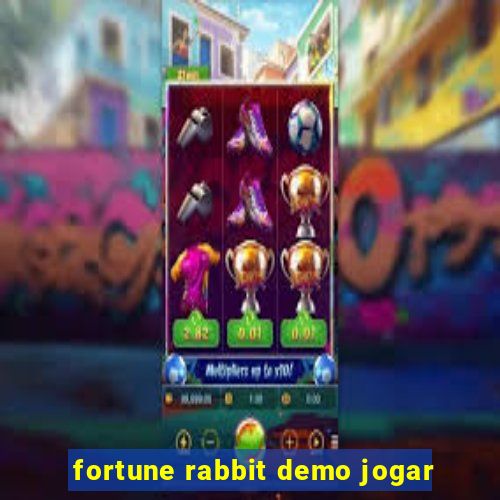 fortune rabbit demo jogar