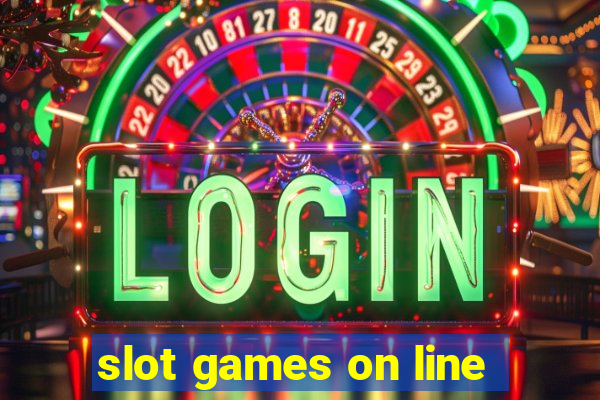 slot games on line