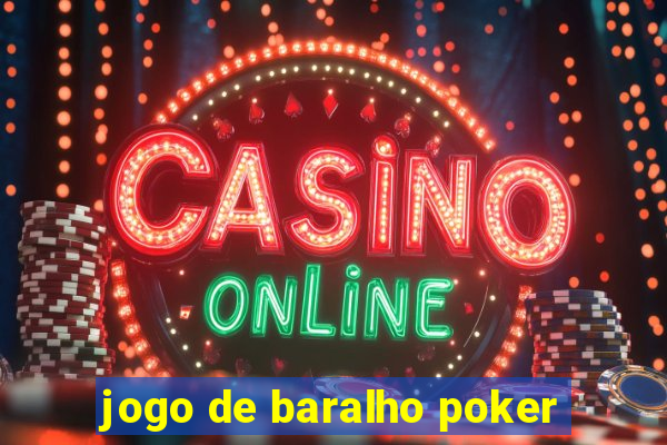 jogo de baralho poker