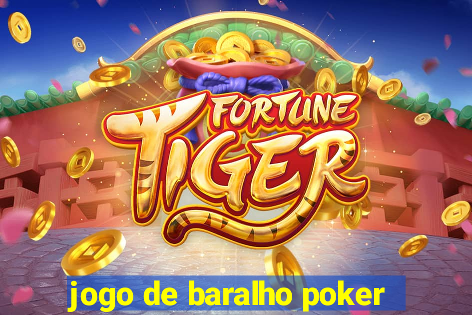 jogo de baralho poker