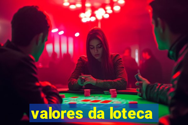 valores da loteca