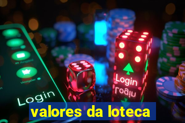 valores da loteca