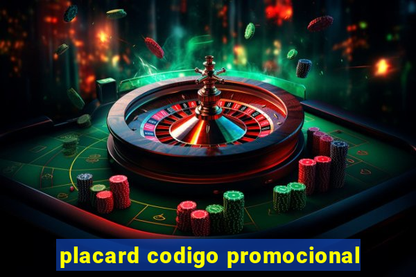 placard codigo promocional