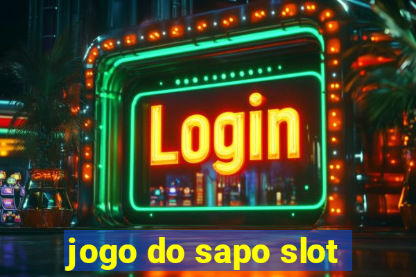 jogo do sapo slot