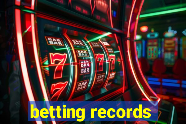 betting records