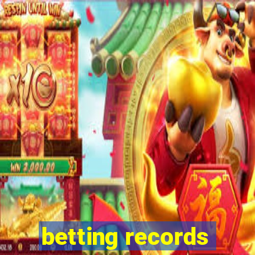 betting records