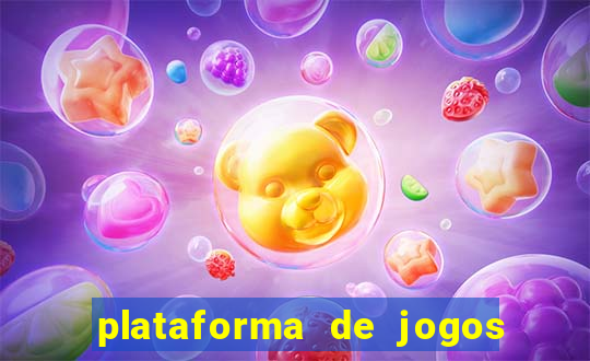 plataforma de jogos nova pagando