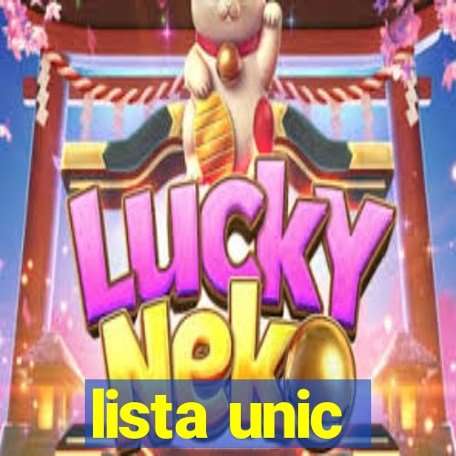 lista unic