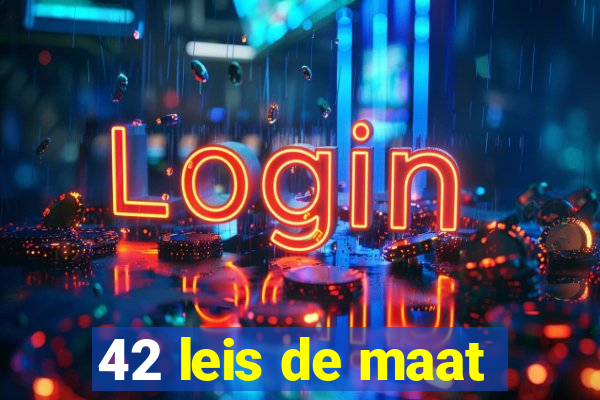 42 leis de maat