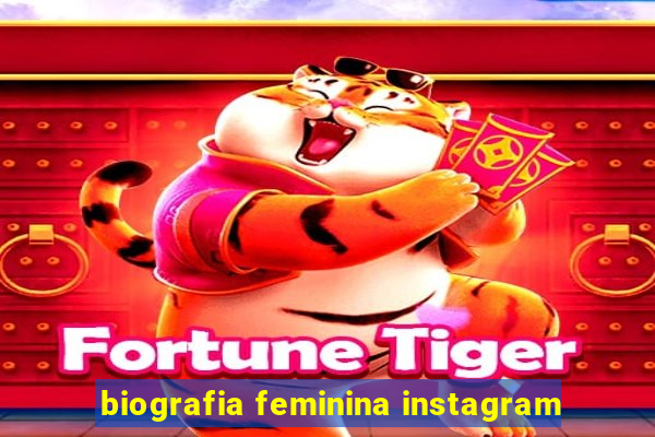 biografia feminina instagram