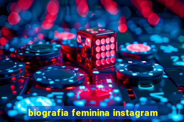 biografia feminina instagram