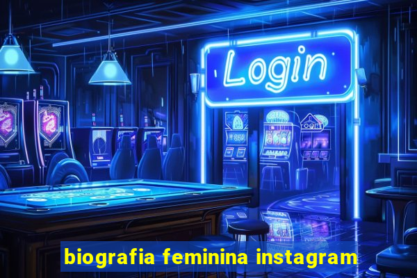 biografia feminina instagram