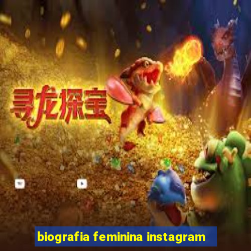 biografia feminina instagram