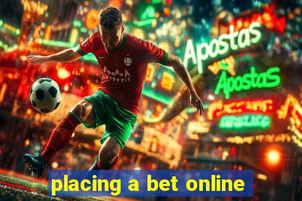 placing a bet online