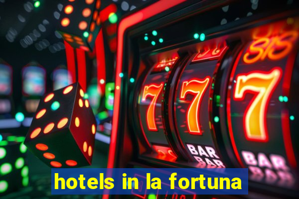 hotels in la fortuna