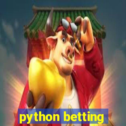 python betting