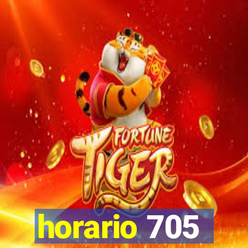 horario 705