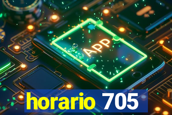 horario 705