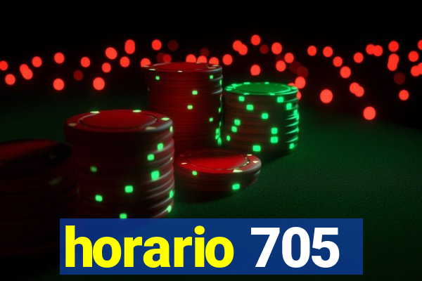 horario 705