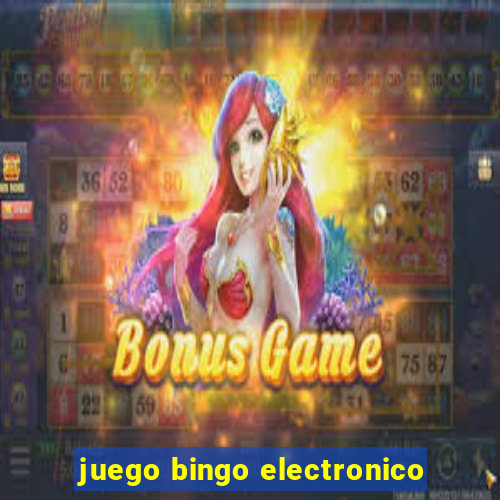 juego bingo electronico