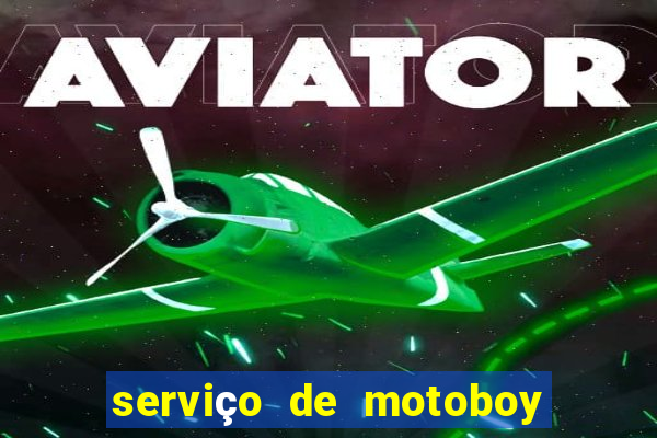 serviço de motoboy 24 horas