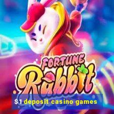 $1 deposit casino games