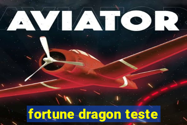 fortune dragon teste