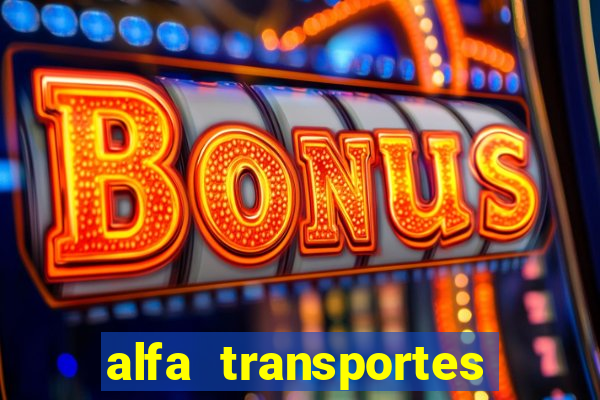 alfa transportes novo hamburgo