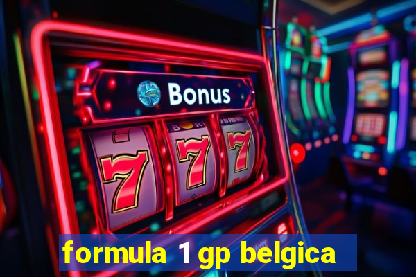 formula 1 gp belgica