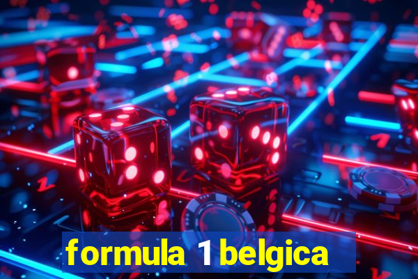 formula 1 belgica