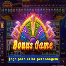 jogo para criar personagem