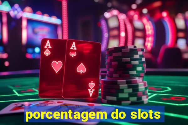 porcentagem do slots