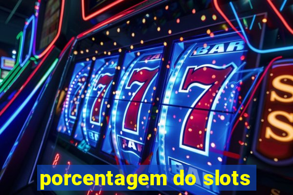 porcentagem do slots