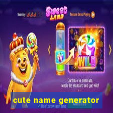 cute name generator