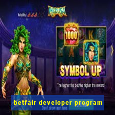 betfair developer program