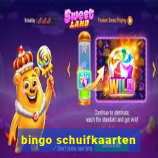 bingo schuifkaarten