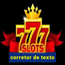 corretor de texto