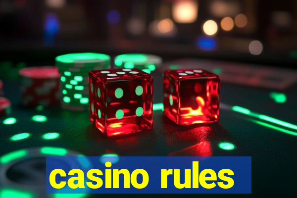 casino rules