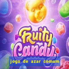 jogo de azar comum em cassinos