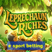 e sport betting