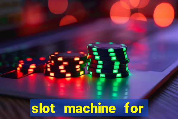 slot machine for home bar