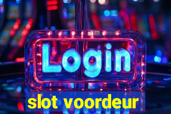 slot voordeur