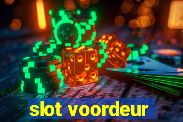 slot voordeur