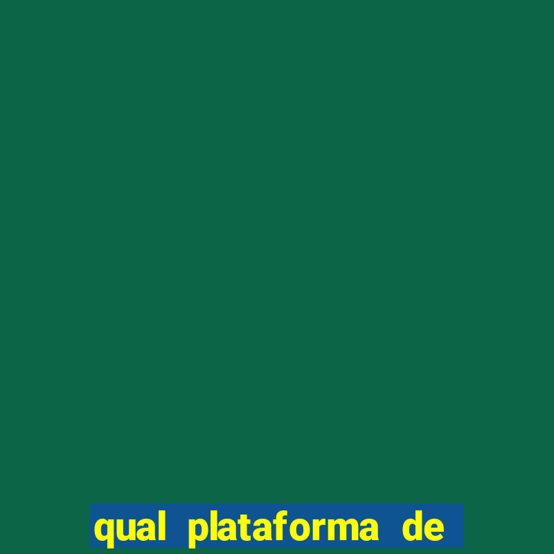 qual plataforma de jogo pode depositar 1 real