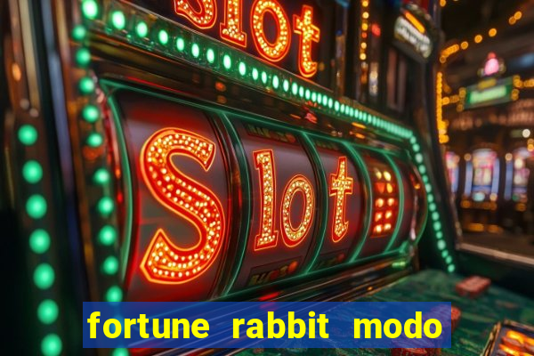 fortune rabbit modo demo Informational