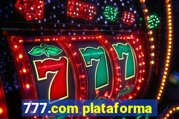 777.com plataforma