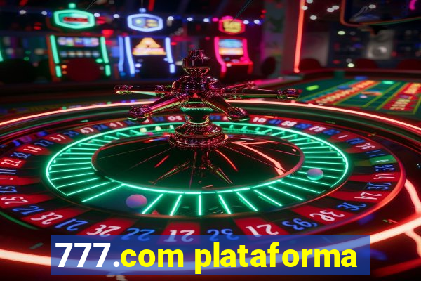 777.com plataforma