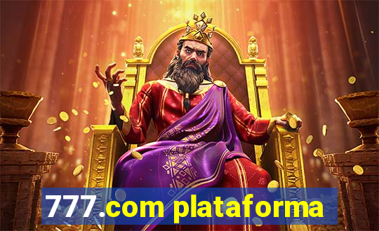 777.com plataforma