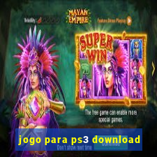 jogo para ps3 download