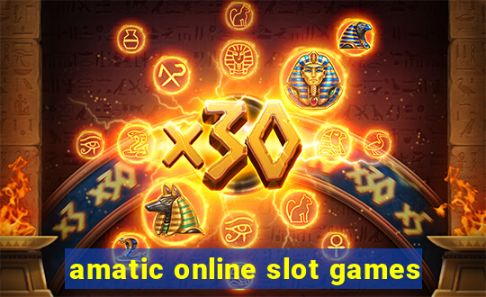 amatic online slot games